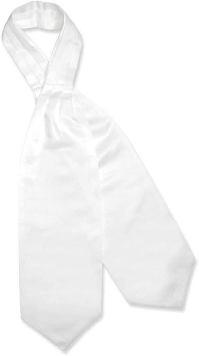 White Ascot Cravat